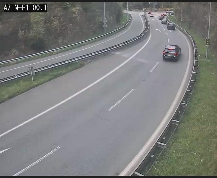 Echangeur Waldhaff direction route d’Echternach (N11)