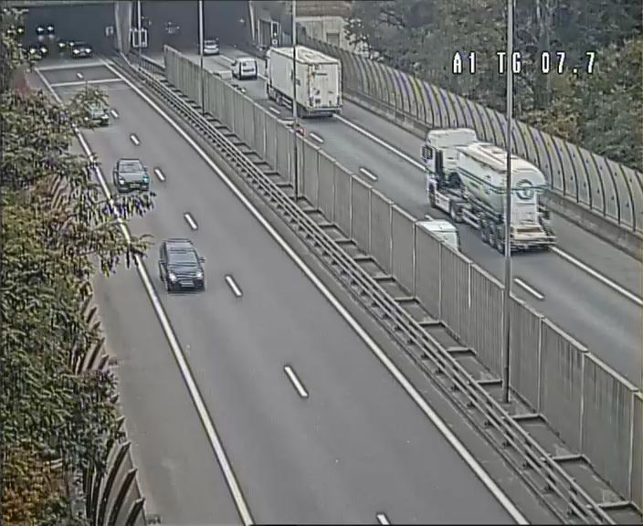 Kirchberg direction Tunnel Cents