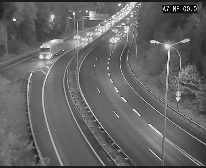 Echangeur Grünewald direction Tunnel Stafelter