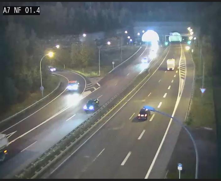 Echangeur Waldhaff direction Tunnel Stafelter