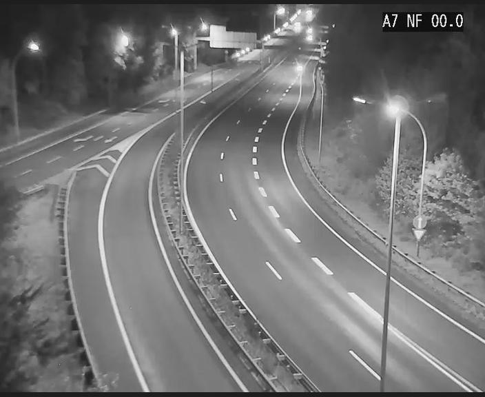 Echangeur Grünewald direction Tunnel Stafelter