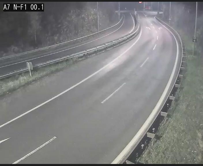 Echangeur Waldhaff direction route d’Echternach (N11)