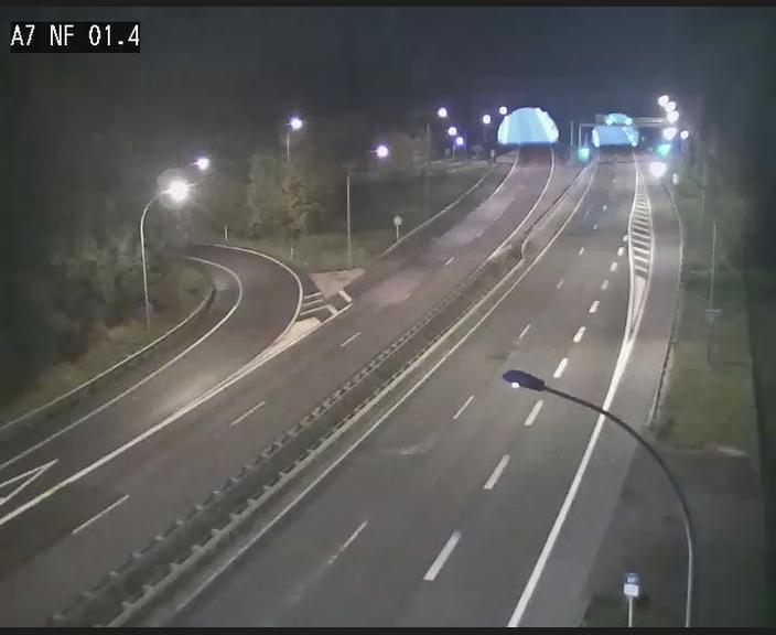 Echangeur Waldhaff direction Tunnel Stafelter