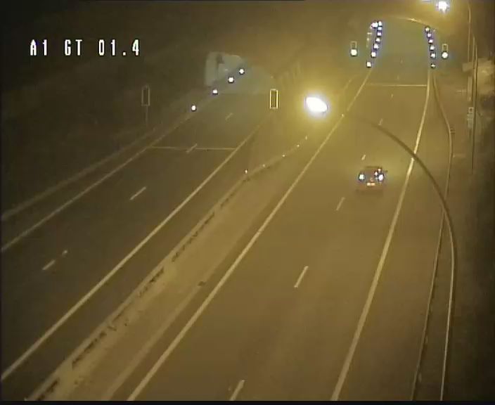 Croix de Gasperich direction Tunnel Howald