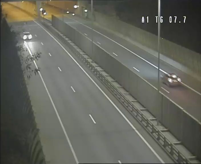 Kirchberg direction Tunnel Cents